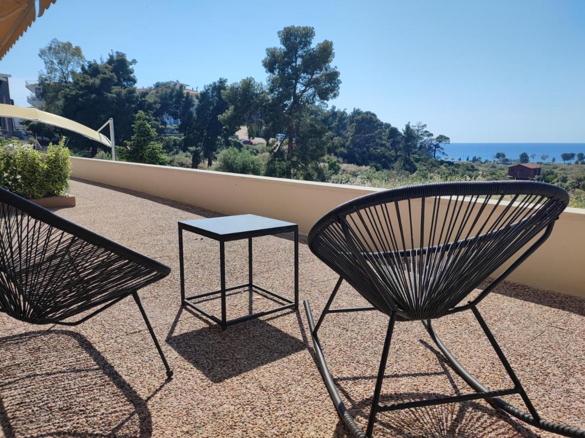 Theasis 4 Luxury Studio With Sea View 新马尔马拉斯 外观 照片